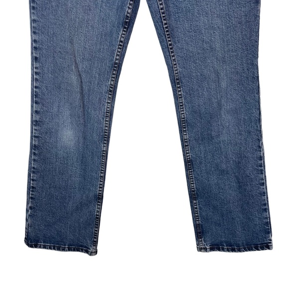 Harley Davidson Bootcut Motorcycle Riding Blue Denim Medium Washed Jeans Size 8 - Picture 6 of 15